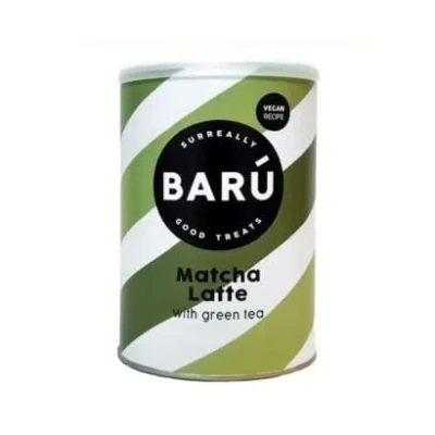 Image de BARÚ Matcha Latte avec Thé Vert, Boisson Végétalienne, 250g, Lot de 6