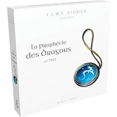 Image de Space Cowboys T.I.M.E Stories Scénario La Prophétie des dragons Jeu de société À partir 12 ans 2 à 4 joueurs 90 minutes