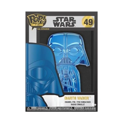 Image de Funko Large Pop! Enamel Pin: Star Wars: Dark Side Darth Vader Neon VadorPin en Émail Broche Fantaisie Mignonne à Collectionner pour les Sacs Dos et Idée de Cadeau