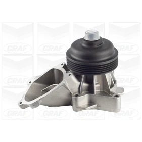 Image de GRAF PA1054 Pompe à eau avec joint d&#039;étanchéite mécanique Fonte 95 pour système dentrainement courroie trapézoïdale nervures BMW: 5 Berline, 7