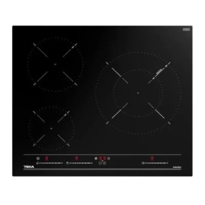 Image de Plaque à Induction TEKA IBC63015 3 Zones de cuisson Noir