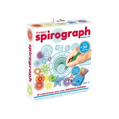 Image de Party Town Spirograph Design Spirographe Enfant 8 Ans Mandala Designer Kit Adulte Dessin Jeu Creatif Fille ou Plus