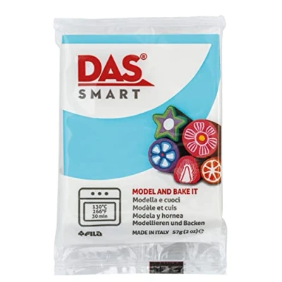 Image de DAS Smart Pâte polymère à cuire au four Pain 57g turquoise