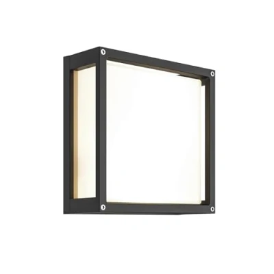 Image de Lucande Applique Exterieur Aurelien (Moderne) en Noir Aluminium (à 2 lampes, E27), Murale Exterieur, Luminaire Lampe Jardin, Eclairage d’exterieur