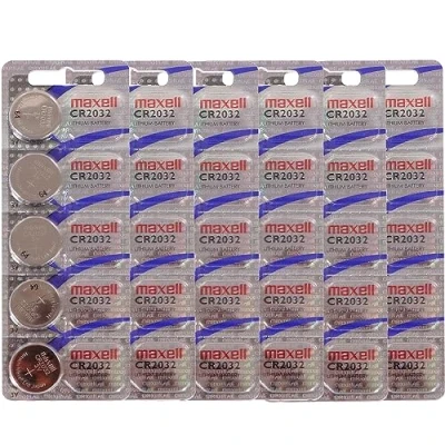 Image de Maxell CR2032 Lot de 30 piles bouton au lithium 3 V