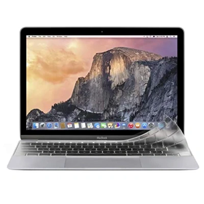 Image de Protection de clavier Macbook 12&quot; / pro 13&quot; Moshi aille unique Transparent