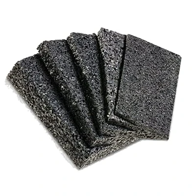 Image de Lot de 50 patins terrasse 100 x mm 3 6 8 10 20 Supports en granulés caoutchouc Sélectionnez l&#039;épaisseur et la quantité au choix (8 I pièces)