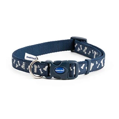 Image de Ancol Collier réfléchissant réglable en Nylon Pattes N OS