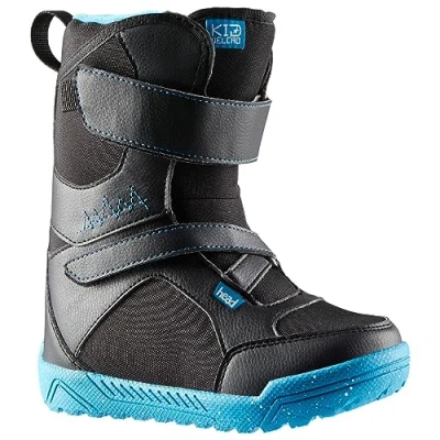 Image de ATOMIC Snowboard Head Kid LYT Velcro Boot Enfants Unisexes, Noir/Bleu, 155