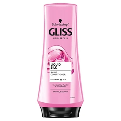 Image de Schwarzkopf Gliss Après shampoing Soie Liquide 200 ml