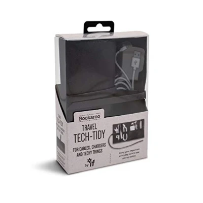 Image de IF Bookaroo Travel Tech Tidy Black, 16 cm