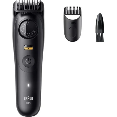 Image de Braun Tondeuse À Barbe Series 5, + 2 Outils Pour Créer Son Style, 20 Longueurs, Lame Affûtée, BT5500, Noir