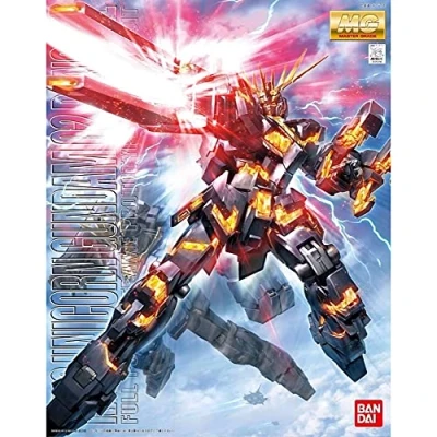Image de Bandai Hobby Unicorn Banshee Gundam Kit de modélisme, 175316, No Color, One Size