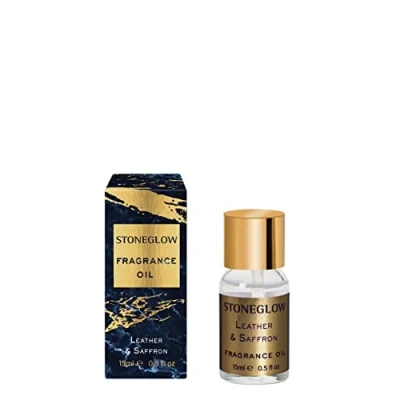 Image de Stoneglow Luna Mist Diffuseur de parfum 15 ml Différents parfums (15 Cuir et Safran)