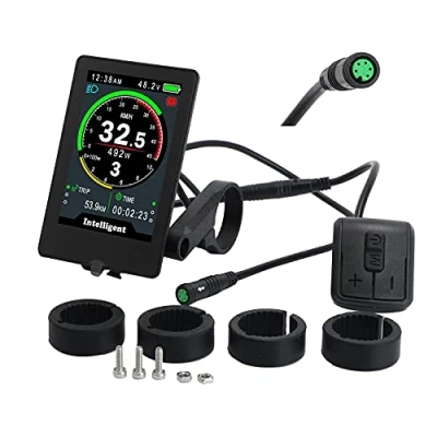 Image de Ebike Écran LCD pour vélo électrique 500C P850C 860C 750C ble Bafang DPC18 Moteur moyen BBS01 BBS02 BBSHD