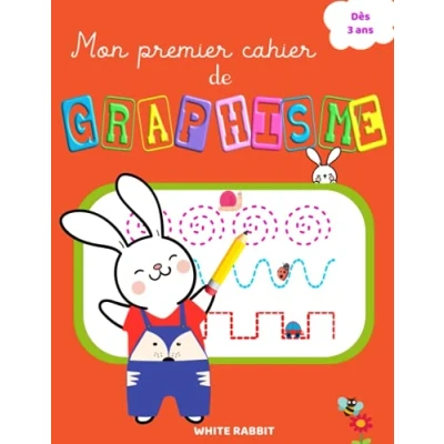 Image de Mon premier Cahier de graphisme dès 3 ans: d’activités coloré pour apprendre à tracer les lignes, formes et dessiner enfant ... stylo faciliter le passage l’écriture.