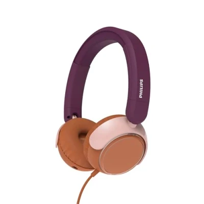 Image de Philips TAK2000MP/00 écouteur/casque Écouteurs Avec fil Arceau Appels/Musique USB Type C Orange, Violet, Rose Neuf