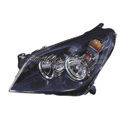 Image de ALKAR 2741438 Phares gauche H1/H7, H7, H21W, H1 avec moteur électrique Boîtier intérieur noir OPEL: Astra H GTC, 3/5 portes