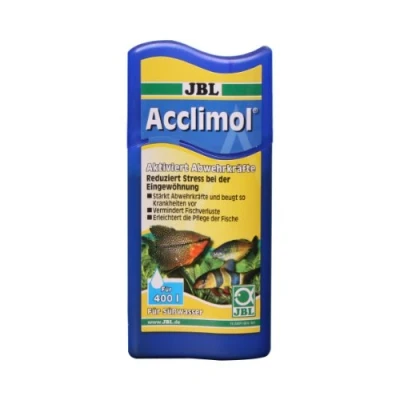 Image de JBL Acclimol 100ml, Conditionneur d’eau pour l’acclimatation des poissons en aquarium douce