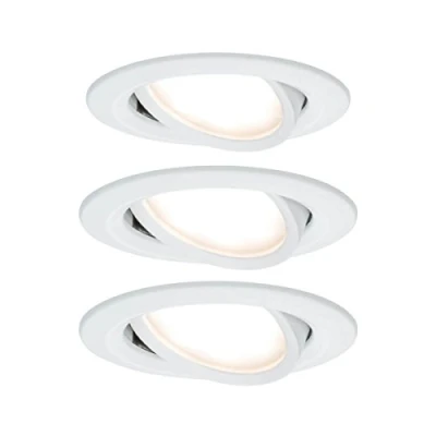 Image de Spot encastrable Paulmann Nova 93449 LED Puissance: 19.5 W blanc chaud