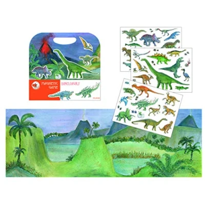 Image de Egmont toys livre magnétique dinosaures