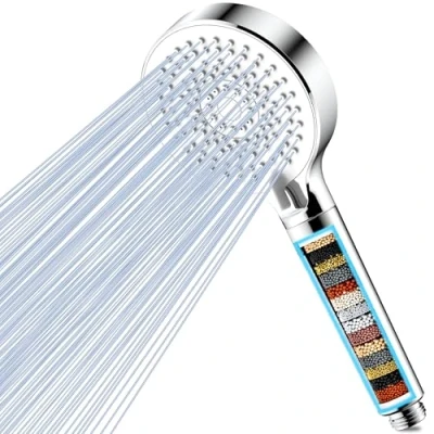 Image de Magichome pommeau de douche filtrante, 20 étapes, haute pression avec 5 modes, universel à filtre eau dure pour éliminer le chlore résiduel
