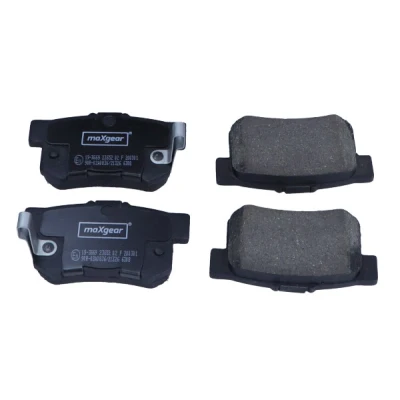 Image de MAXGEAR 19 3669 Jeu de plaquettes frein Essieu arrière avec indicateur d&#039;usure HONDA: CIVIC 7 Hatchback, Accord Limousine, CR V 3