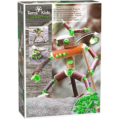 Image de HABA Terra Connectors Konstruktionsset Figuren Jouet en bois pour enfants, Taille: One Size, Multicoloured