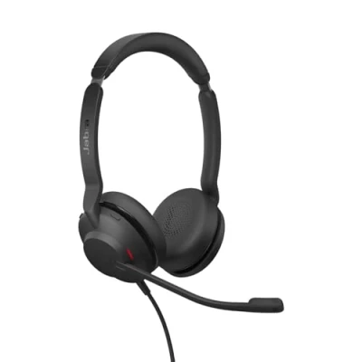 Image de Jabra Evolve2 30 SE Micro casque filaire stéréo à réduction de bruit avec technologie d’appel 2 microphones et câble USB C Fonctionne les plateformes UC telles que Zoom Google Meet Noir