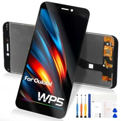 Image de Écran pour Oukitel WP5 / Pro LCD Display tactile Digitazer Assembly Remplacement avec réparation Kit