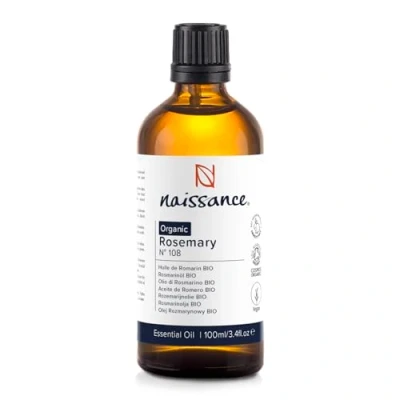 Image de Naissance Huile Essentielle De Romarin Certifiée BIO (No. 108) 100ml Pure, Non Dilué pour Cheveux, Barbe, Diffuseur, Mélange Massage