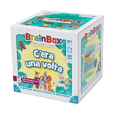 Image de Asmodee BrainBox: Il y Avait Une Fois (2022), Jeu pour Apprendre et Former l&#039;esprit, 1+ Joueurs, 4+ Ans, Ed. en Italien