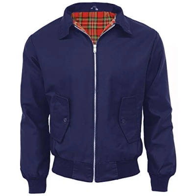 Image de G5 APPAREL Game Classique Harrington Vestes Fabriqué au Royaume Uni