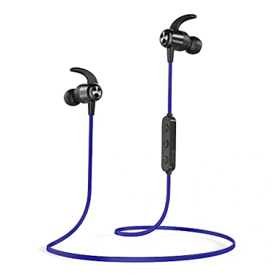 Image de Ecouteurs Bluetooth, sans Fil avec Micro CVC8.0, 20 Heures D&#039;autonomie, Protection Waterproof Ipx7, Bluetooth 5.0 Earbuds, Ecouteur Sport pour Iphone/Android