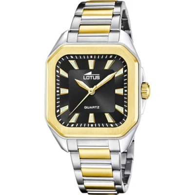Image de Montre LOTUS 18969/3 Acier inoxydable Doré Étanchéité 5 ATM