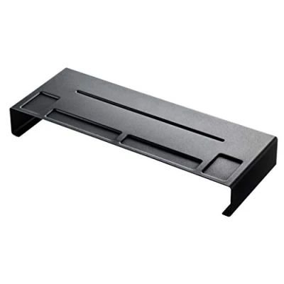 Image de Yamazaki 3306 Tower Support de Moniteur, Noir, Acier, Minimaliste, 59 x 24 8 c m