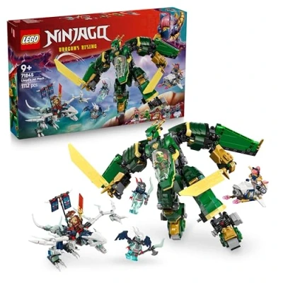 Image de LEGO NINJAGO 71845 L’Avion Robot De Lloyd Jeu Construction Pour Garçon Dès 9 Ans