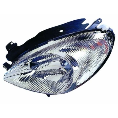 Image de PRASCO CI7154604 Phares gauche H4 blanc pour circulation à droite avec porte lampe sans commande correcteur de site projecteur