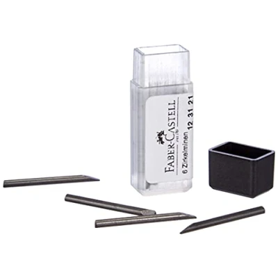 Image de FABER CASTELL Lot de 5 mines rechange pour compas à réglage rapide