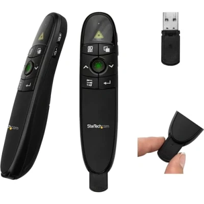 Image de StarTech.com Télécommande de présentation sans fil Présentateur PowerPoint jusqu&#039;à 27 m (PRESREMOTE)