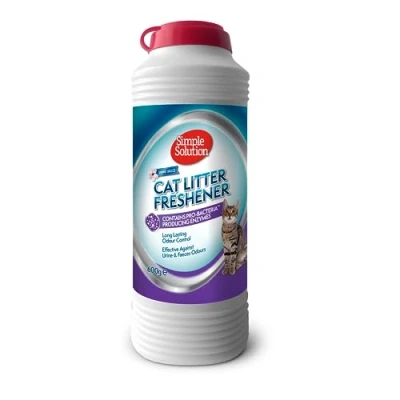 Image de Simple Solution Rafraîchisseur de litière pour chat avec granules nettoyage enzymatiques 500g