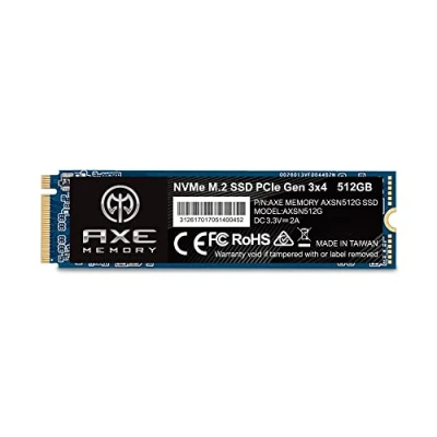 Image de AXE MEMORY 512 Go SSD Interne NVMe Gen 3x4 M.2 2280 PCIe
