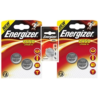 Image de Energizer Lot de 5 Piles au Lithium CR2450 3 V