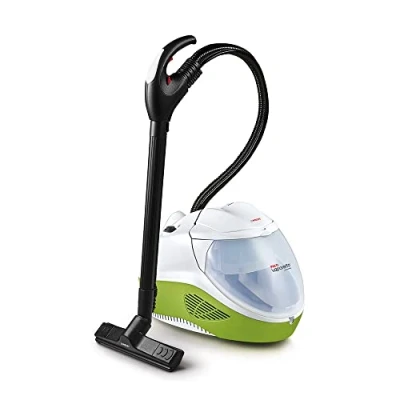 Image de Polti Vaporetto Lecoaspira FAV80_Turbo Intelligence, Nettoyeur Vapeur et Aspirateur avec Filtre à Eau, Fonction Eco, Puissance 6 BAR, 15 Accessoires, Blanc Vert