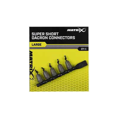 Image de Matrix Super Short Dacron Connector (5 pcs) Maat : Large