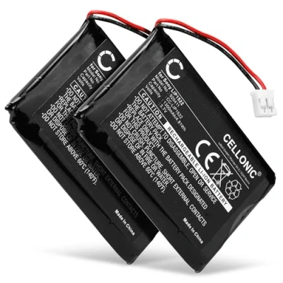 Image de CELLONIC® 2X Batterie Remplacement LIP1522 1300mAh pour Dualshock PS4 Controller Accu Rechange Gamer, Manette, Console