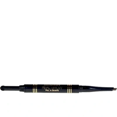Image de Max Factor REAL BROW FILL &amp; Shape Pencil Crayon sourciles, Femme, Taille: One Size, Deep brown