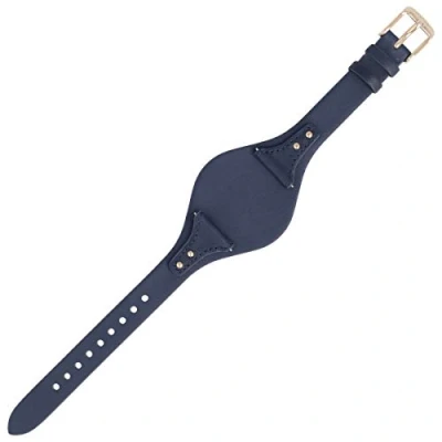 Image de Fossil Bracelet De Montre 18mm Cuir Bleu ES 3838 LB ES3838
