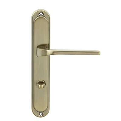Image de domino Poignée de porte TIPO M3 WC 78 Pour chambre Ensemble poignées Bronze