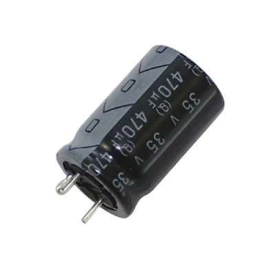 Image de Condensateur Elko 10x radial 470µF 35V électrolytique jusqu&#039;à 125C 470uF Electrolytic Capacitor from Elna